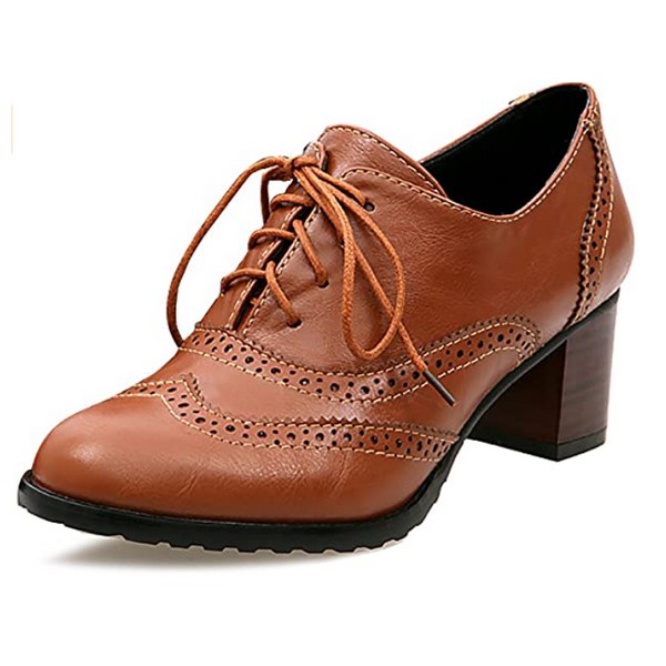 vintage oxford women shoe
